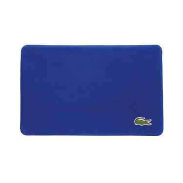 Imagem de Lacoste Tapete de espuma viscoelástica de crocodilo, 48 cm x 76 cm, azul surfe