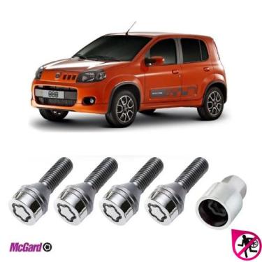 Imagem de Kit Parafuso Antifurto Roda Fiat Uno 2012 a 2022 Original - MCGARD