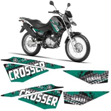Imagem de Adesivos Tanque P/ Crosser Xtz 150 2014/2021 Verde Genérico - SPORTINO