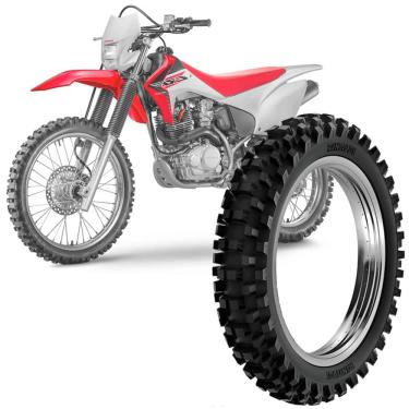 Imagem de Pneu Moto Crf 230F Rinaldi Aro 18 110/100-18 64m Traseiro RW33