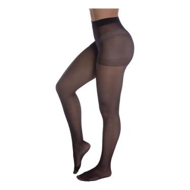 Imagem de Meia-Calça Selene 9765.002 Fio15 Poliamida e Elastano T. P/EG, P, 550,