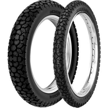 Imagem de Par Pneu Honda Cg 150 Ybr 90/90-18 + 275-18 Wh21 Rinaldi