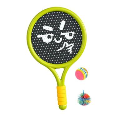 Imagem de Dynwave Conjunto de bolas de remo e pula-pula, raquete, brinquedos portáteis para atividades ao ar livre, jogo esportivo para parque, crianças, adultos, Verde