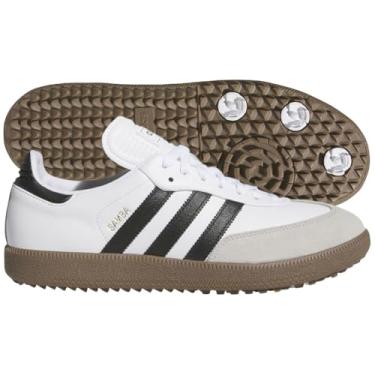 Imagem de adidas Tênis de golfe Samba Spikeless, Branco nuvem, preto/chiclete, 42