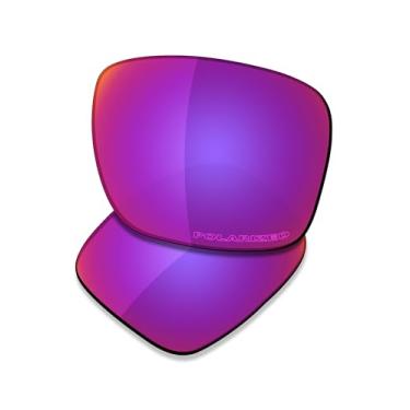 Imagem de SAUCER Lentes de reposição premium para óculos de sol Oakley Latch SQ OO9353 High Defense - Midnight Sun polarizado