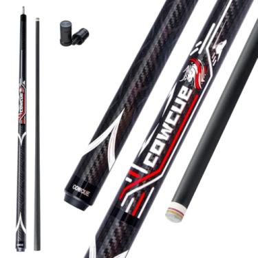 Imagem de CRICAL Taco de sinuca de fibra de carbono série COWCUE taco de sinuca profissional de baixa deflexão