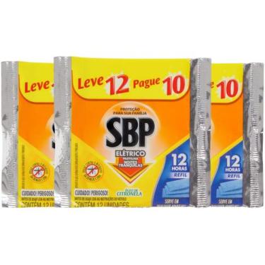 Imagem de Repelente Pastilha Elétrico Óleo De Citronela Sbp Refil 36un - Reckitt