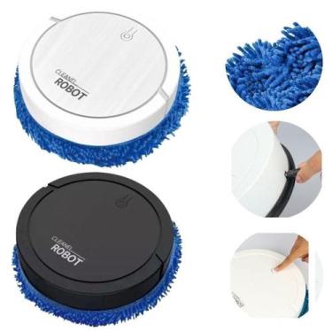 Imagem de Robô De Limpeza Mop Simula Pano E Seca Baixo Ruído Robozinho - oem