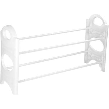 Imagem de Ordene - Sapateira Empilhável para até 6 Pares de Calçados, Cor Branca, Linha My Closet,