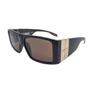 Imagem de Óculos Solar Evoke New Bomber Bra12  Brilho Lente Marrom-Masculino