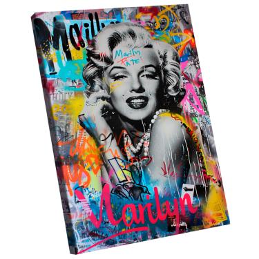 Imagem de Quadro Decorativo Marilyn Monroe Grafite
