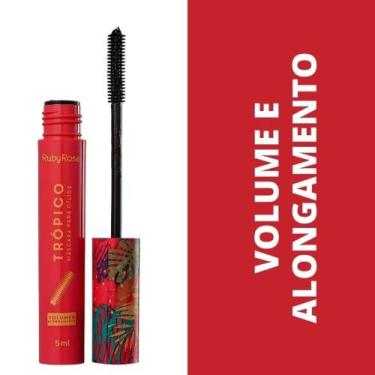 Imagem de Máscara de Cílios Ruby Rose Trópico  Volume, Alongamento e Curvatura P
