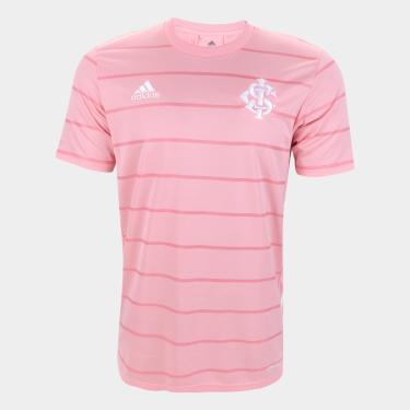Imagem de Camisa Internacional Outubro Rosa 21/22 s/n° Torcedor Adidas Masculina-Masculino
