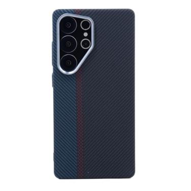 Imagem de Capa de fibra de carbono com carregamento sem fio para Samsung S25 S23 S24 Ultra Plus, capa para PC para Galaxy S25+, 4, para Galaxy S25 Plus