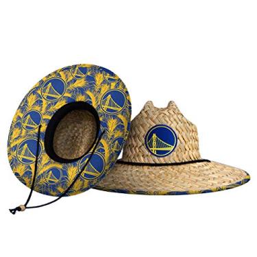 Imagem de Chapéu de palha floral NBA Golden State Warriors