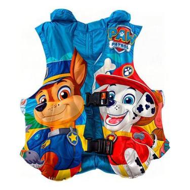 Imagem de Boia Colete Inflável Infantil Ate 30kg - Patrulha Canina - Etitoys
