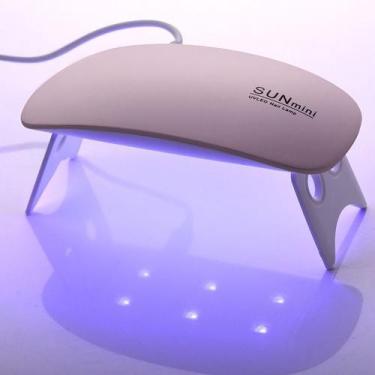 Imagem de Cabine para Unha Gel Acrílica Sun Mini Plus Luz Led e Uv 24w, Verde, U