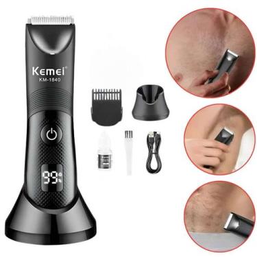 Imagem de Máquina De Corte E Barba Kemei Profissional - Rick Imports