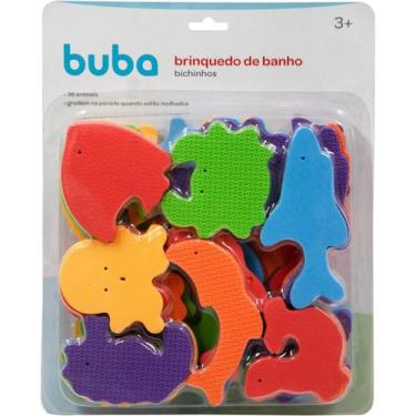 Imagem de Brinquedo de banho bichinhos animais do mar eva - buba 15379