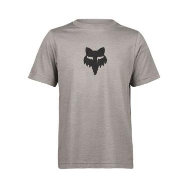 Imagem de Camiseta Fox Infantil Legacy Preta, 3, Cinza, YG