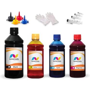 Imagem de 1250ml De Tinta Compatível Para Brother MFC-T800W BT6001Bk - Toner Val