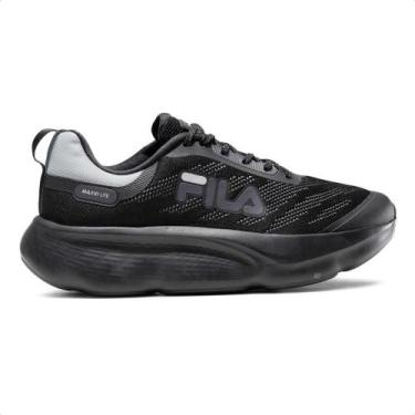 Imagem de Tênis Fila Maxxi Lite Masculino, 40, Preto, Grafite