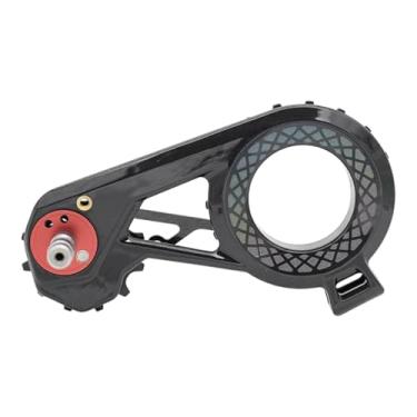 Imagem de YIJU de roda de polia de câmbio traseiro de bicicleta gaiola 12T rolamento guia roda substituição, Multicolorido