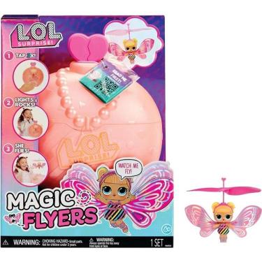 Imagem de Boneca Lol Surprise L.O.L. Magic Flyers Flutter Star – Boneca voadora na sua mão - MGA