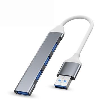 Imagem de Hub USB, extensor de hub multiportas 3.0, adequado para laptops Xbox, Flash Drives HDD, console, impressora, câmera, teclado, mouse e outros dispositivos