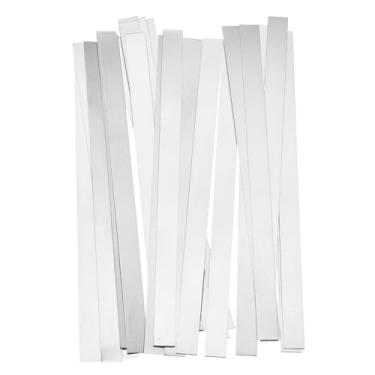 Imagem de Tira de níquel puro 0,15 mm x 6 mm x 100 mm Aba de solda de bateria Aba de solda de níquel para pacote de bateria e soldagem a ponto, 25 peças