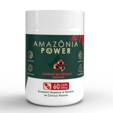 Imagem de APISVIDA Amazonia Power – Guaraná em Cápsulas 250mg | 60 Cápsulas | Suplemento Alimentar de Guaraná Natural em Cápsulas