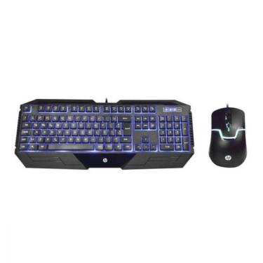 Imagem de Kit Teclado E Mouse Usb Gamer Gk1100 Preto