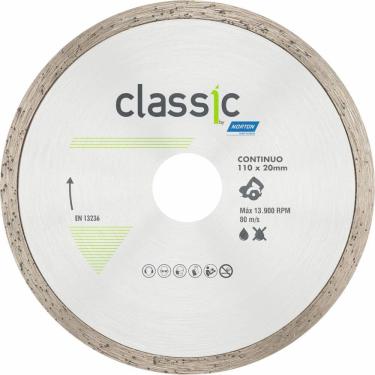 Imagem de Disco Diamantado Para Corte Contínuo Classic 110x20mm - 70184693464 - Norton