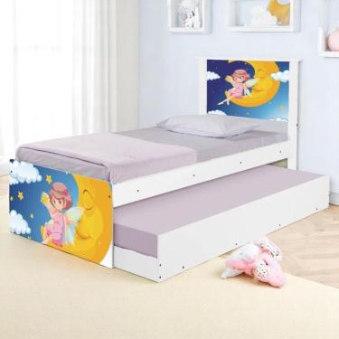 Imagem de Bi Cama Juvenil Zap Com Cabeceira Fadinha Encantada