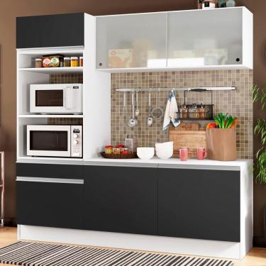 Imagem de Cozinha Compacta Topazio com Balcão e Tampo Madesa