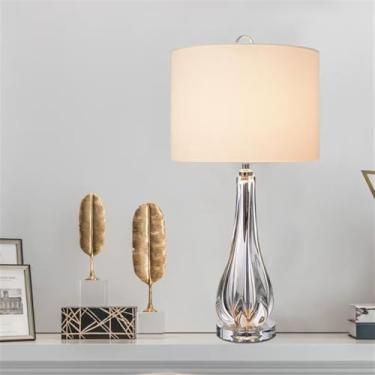 Imagem de Luminária de mesa LED de luxo contemporânea, inspirada na criatividade americana, ideal para sala de estar, quarto, escritório, casa de campo ou hotel (Estilo 190B)