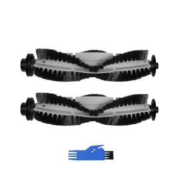 Imagem de Compatible Compatible With Venga VG RVC 3000 Robot Vacuum Cleaner Replacement Spare Parts Accessories Main Side Brush Hepa Filter Mop Pad(2 Main Brush)