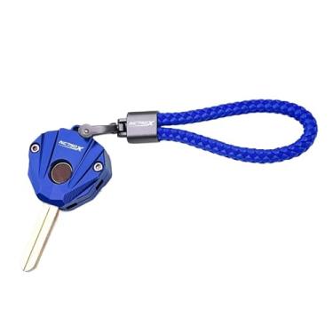 Imagem de Chaveiro Compatible With NC750X NC 750X 750 X DCT 2013- 2025 Accessories Motorcycle KeyCase Key Shell Cover Protector KeyChain Chaveiro universal(A set-Blue)