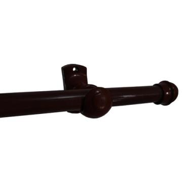 Imagem de Kit Completo Varão 3mt para Cortina 19mm para Sala ou Quarto - EMPÓRIO