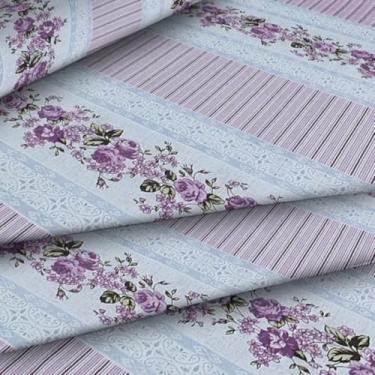 Imagem de 1 Metro de Tecido Percal 180 Fios Para Lençol Algodão (170 fios, Estampa 9)