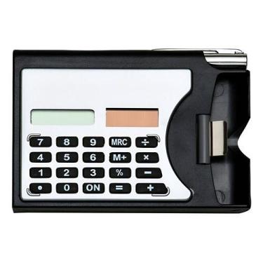 Imagem de Calculadora + Suporte Cartão De Visitas + Porta Caneta Solar - Xila