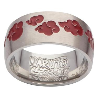 Imagem de SalesOne Anel com logotipo Naruto Akatsuki, 11, Metal, Sem pedra preciosa