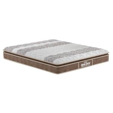 Imagem de Colchão Viúva Anatômico D33 / Firmepedic Guarda Costas Próintense Plus Pillow Top Brown (128x188x28) - Probel