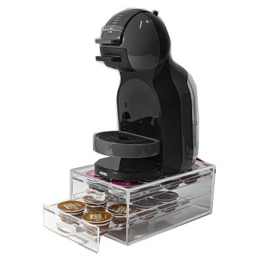 Imagem de Porta Cápsulas Café Dolce Gusto Em Acrílico Para 16 Capsulas