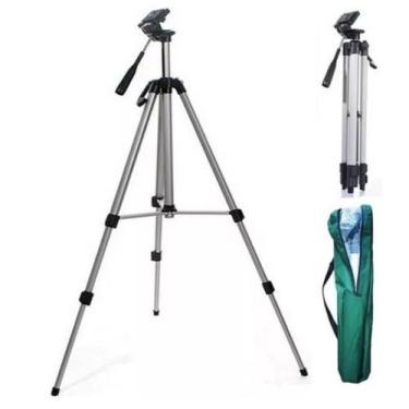 Imagem de Tripé De Aluminio Ajustável 1,2 Mt Com Bolsa De Transporte - Lehmox