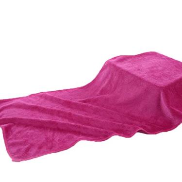 Imagem de Toalha de 2 peças, toalha de microfibra/super absorvente/ultra macia/perfeita para uso diário, para banho, mão, rosto, salão de beleza, toalhas de barbearia. - Toalhas brancas de 35 x 75 cm/14 * 30