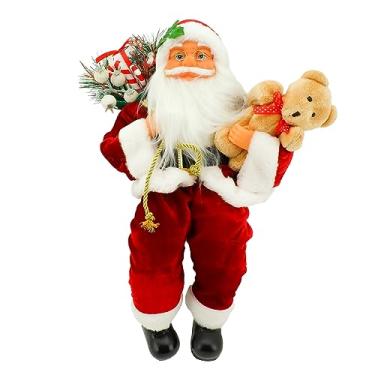 Imagem de Tuut Papai Noel Sentado Tradicional 40cm Vermelho – Charmoso e Natalino