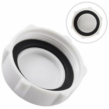Imagem de Tampa para Válvula de Drenagem Piscina 42mm Branco - Sem marca