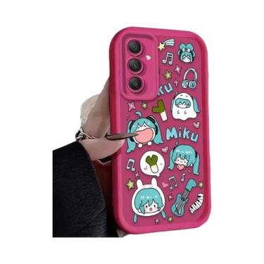 Imagem de Capa De Telefone Lovely Miku Para Samsung Galaxy S25 S24 S23 Ultra S22