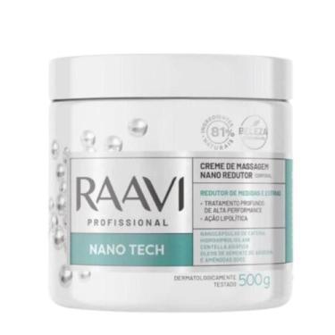 Imagem de Creme Raavi de Massagem  Nano Tech Redutor 500g